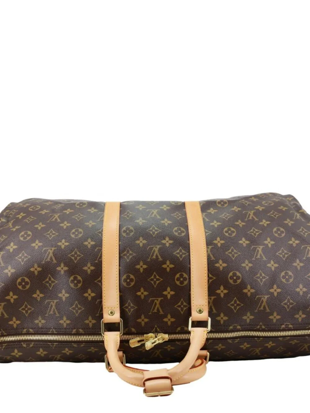 Louis Vuitton  Keepall 55 Monogram Canvas Travel Bag Brown